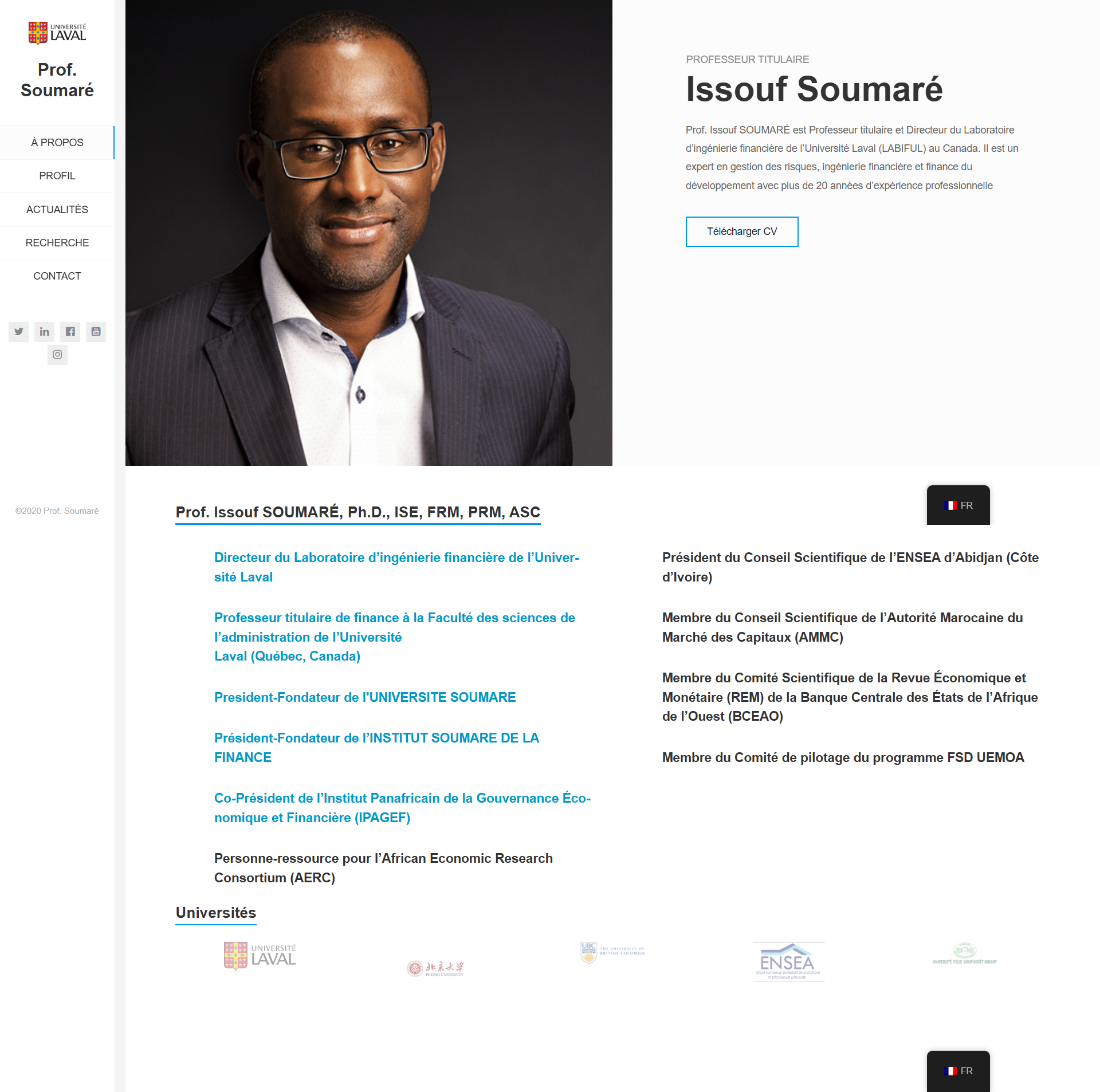 Prof. Issouf Soumaré